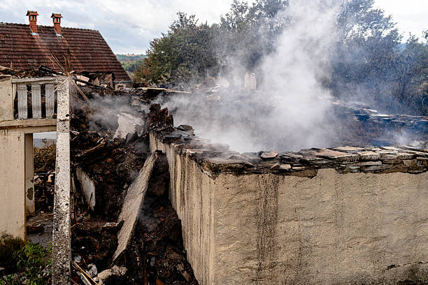 Professional Soot Cleanup technician working in Zieglerville, PA